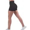 Yoga -Outfits hoher Taille Push Up Kurzelastizität Atmungsaktivem Butt Lifter Mode Shorts Fitnes Clothes Gym 230210