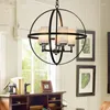 Pendant Lamps All Copper American Industrial Style Retro Nostalgic Living Room Cafe Dining Bedroom Black Bronze Chandelier