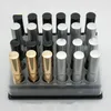 Storage Bottles 24-Hole Lipstick Lip Gloss Nail Polish Cosmetics Make Up Organizer Box Case Display Holder Rack Stand F20232789