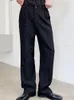 Pantaloni da uomo Pantaloni da uomo con motivo a pois pieni di diamanti Pantaloni da abito lunghi casual Harajuku Coreano Streetwear Vintage dritto