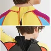 Kledingsets meisjes wetsuit neoprenes 25 mm duikpakken kinderen houden warme lange mouw zwemkleding jongens uv bescherming badmode voor kinderen w230210