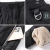 Herrbyxor vinter lambwool varm tjockare svettbyxor mode joggers vattenprov avslappnad märke plus fleece size byxor y2302