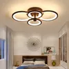 Lights 2020 New Dimmable led Ceiling lamp for living 4/6/8/10 rings suspension ceiling light dining bedroom lighting fixture 0209