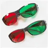 Vr/Ar Devices 2Pcs Plastique Unisexe Ambre Bleu Lunettes 3D/Marron Bleu/Rouge Vert/Magenta Vert Vision Anaglyphe Lunettes Pour Cinéma Vidéo Dhefl