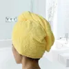 Ręczniki Kobiety łazienka Super chłonna szybka sucha wanna z mikrofibry włosy sucha czapka salon 25x65cm W075