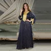 Vêtements ethniques Abaya Dubaï Turquie Musulman Hijab Robe Islam Maxi Robes Abayas pour femmes Robe Femme Musulmane Caftan Marocain Robes
