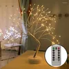 Cordes LED veilleuse perle éclairage Table tactile arbre intérieur noël lampe mariage chambre saint valentin