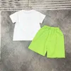 Designer Kids Clothes Luxury Baby Kids Summer Clothing Sets Shirt per bambini Camicia per bambini Tshirt Boys Girls Summer Set di alta qualit￠ di alta qualit￠