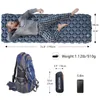 Outdoor Pads Outdoor Sleeping Pad Camping Inflatable Mattress Ultralight Air Cushion Travel Mat Folding Bed No Headrest For Travel Hiking 230210