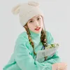 Czapka czapki/czaszki czaszki jesień i zima moda dzikie ucha dziewczyny ciepłe beret urocze super rozciąganie Plush Hatbeanie/czaszka