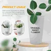 Jardinières Pots 2PCS Simple Feuille De Fer Vases Magasin De Fleurs Seaux Frais Jardin Domestique