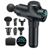 Abdo Professional Fashial Gun Sport Relaksation Fitness EMS Mięsień Stymulator mięśni Handheld Massager 0209