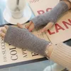 Knee Pads Women Gloves Stylish Hand Warmer Winter Arm Crochet Knitting Mitten Warm Fingerless For