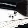 Stud Personalized Lovely Stainless Steel Heart Earring For Women Gold Sier Rose Cute Small Fashion Jewelry Drop Delivery Earrings Dhmcz