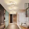 S moderno LED personalizado en forma de flor porche pasillo luz nórdica cocina lámpara de techo 0209