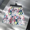 Summer New Fashion Beach Praia Shorts Feminino Pra￧a Feminina Ponta de Rua High Street Sports Men shorts casuais impressos masculinos Mac do macac￣o G54D3