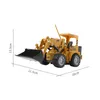 Electric RC Car 6 Mdels Excavator 1 24 2 4GHz 5ch Construction Truck Engineering Vehicles Toys Educational For Kids with Light Music 230209