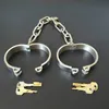 Colar de bondage pulso tornozelo punhos siameses aço inoxidável correntes pesadas arnês bondage engrenagem adulto escravo bdsm set3921851