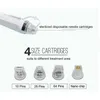 Nieuwe aankomst RF -apparatuur Wegwerpcartridge Microneedling fractionele naalden GOUD VERPLAATSEN Geïsoleerde micro naald 10pins 25pins 64pins RF Nano -tips