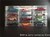 Подарочная упаковка 82 40 30 мм PVC Clear Matchbox Tomy Toy Car Model 1 64 Tomica Wheels Dust Pripect Display Box 50 100ps 8 2x4 3x4 1 230209