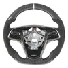 Ruedas de carreras, accesorios interiores de coche personalizados, volante de fibra de carbono para Cadillac ATS