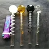 Nieuwe schoteldraad rechte pot, groothandel Bongs Olie Burner Glaspijpen Waterpijpen Glazen buis Olie Rigs Rooking