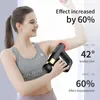 Massage Gun Baseonfun Electric Pulse Gun Hot Press Massage Machine Deep Muscle Relaxation Body Neck Rygg Smärtlindring 0209