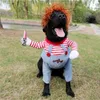 Köpek Giyim Pet Komik Giysiler Köpek Cosplay Costume Cadılar Bayram