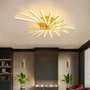 Luci moderne Lampadario a soffitto a LED Lampada dimmerabile per soggiorno Sala da pranzo Camera da letto Sala Decorazioni per la casa Illuminazione per interni Lustri Luminari 0209