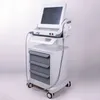 RF Equipment Medical Grade HIFU Högintensitet Fokuserad ultraljud HIFU Face Lift Body Slant Machine med 3 patroner eller 5