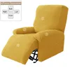 Chair Covers Polar Fleece Recliner Split Relax All inclusive Lazy Boy Lounger Single Couch Sofa Slipcovers Armchair 230209