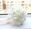 Декоративные цветы 25 см симпатичные свадебные букеты ручной работы искусственная рука с подружкой невесты для аксессуаров для невесты