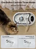 Cat Bowls Feeders DownyPaws 3L Wireless Water Fountain Motion Sensor Battery Operated Pet Drinker Stainless Steel Auto Dog Drinking Dispenser 230210