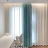 Cortinas cortinas japonesas para sala de jantar de sala de jantar shadeling shadeling opaco impressão nórdica jacquard simplicidade moderna