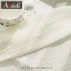 Voilages Blanc Tulle Rideaux pour Salon Luxe Froissé Semi Sheer Rideau Chambre Fenêtre Plissé Texture Drapés Cortinas 230210