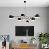 Lumières Designer Moderne Led Plafonnier Lustre E27 pour Salon Salle À Manger Chambre Minimaliste Pendentif Lampe Décor À La Maison Luminaire 0209