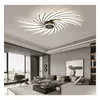 Plafondverlichting Modern Feather Lamp Woonkamer Eetkamer Slaapkamer Decoratie Interieur Drop Delivery Lighting Indoor Dhnpp