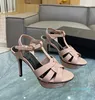 Silver Sandals Fashion Stiletto Heel Women 11 Designers rekommenderar starkt 24 Patent Leathe Frap Bakrem 10,5 cm H￶g h￤l 35-42 Klassiker Sandal