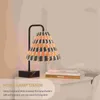 Hängslampor lampa skugga lampskärm nyanser täcker lätt pendantvägg bord ersättare ljuskrona vintage rustik rotting korgtak