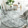 Teppiche European Fluffy Round Teppich für Wohnzimmerdekor