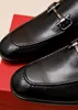 Sapatos sociais masculinos 2023 couro genuíno Oxfords marca designer calçados masculinos sapatos brogue de alta qualidade negócios formais rasos tamanho 38-47