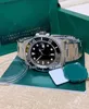 Luxury Wristwatch Automatic 2023 QC 41mm Datum 126610LN Sub Black Dial Ceramic Bezel Men tittar p￥ samma som 3135 p￥ den officiella webbplatsen