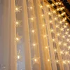 Strings Creative Led String Lights Remote Control Portable Star Light 8 Modi Feestelijke sfeer Holiday Party Bruiloft Decoratief