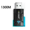 EDUP EP-AC1689 EP-1689GS 1300Mbps Mini USB WiFi Adapter Dual Band Wifi Network Card 5G/2.4GHz Wireless AC USB Adapter for PC Desktop Laptop Win11