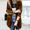 Women's Suits Trendy Jacket Bright Colors Cozy Office Lady Blazer Relaxed Fit Open Stitch