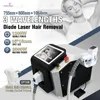 Portable IPL Épilation Salons Dispositif Photon Ultrasons Beauté Machine Glace Laser Titane Épilateur 3000 W 10 HZ