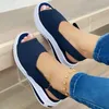 Sandálias 2023 Summer Women Shoes Peep Toe Shoe Casual Feminino Plataforma Retro Aberta Chaussure Femme