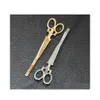 Hair Clips Barrettes Scissors Clip Nice Women Lady Girls Hairpin Decorations Accessories Jewelry Chic Shape Drop Delivery Dhpco