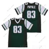 American College Football Wear Hot Men Movie 83 Vince Papale Invincible Football Jersey Sale Breatabele puur katoenen gestikte groene teamkleur weg uitstekende kwalit