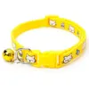 Collari per cani 3pcs Cartoon Cat Collar Pet and Bell Cuppy Piccolo Orsacchiotto Collana regolabile SPAMPARE PROPRIETÀ